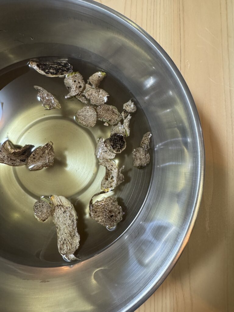 komone化粧品に使われている奄美大島産のマコモから作られる黒穂菌。お肌を活性化してくれ、ターンオーバーを速めてくれます