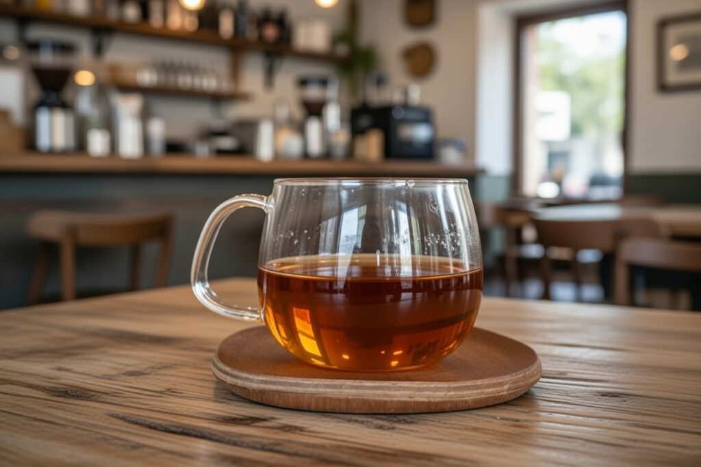 奄美大島産のクミスクチン、長命草、ビデンスピローサ、安曇野産のマコモ、イチョウ葉を使用した薬膳茶、ゆったり茶